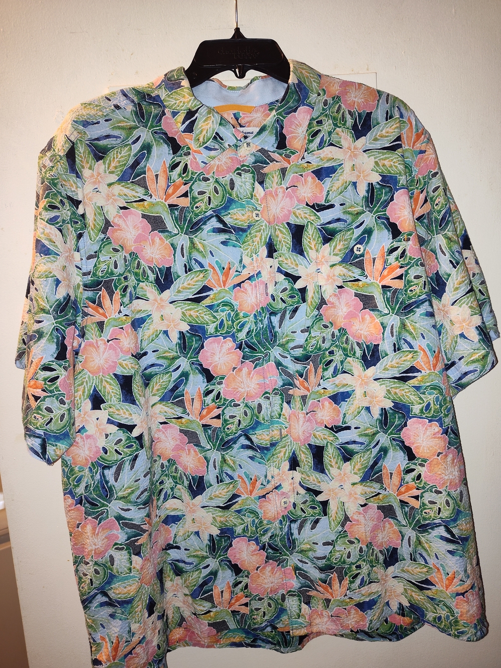 Tommy Bahama Multicolor Floral Short-Sleeve Button-Down Shirt